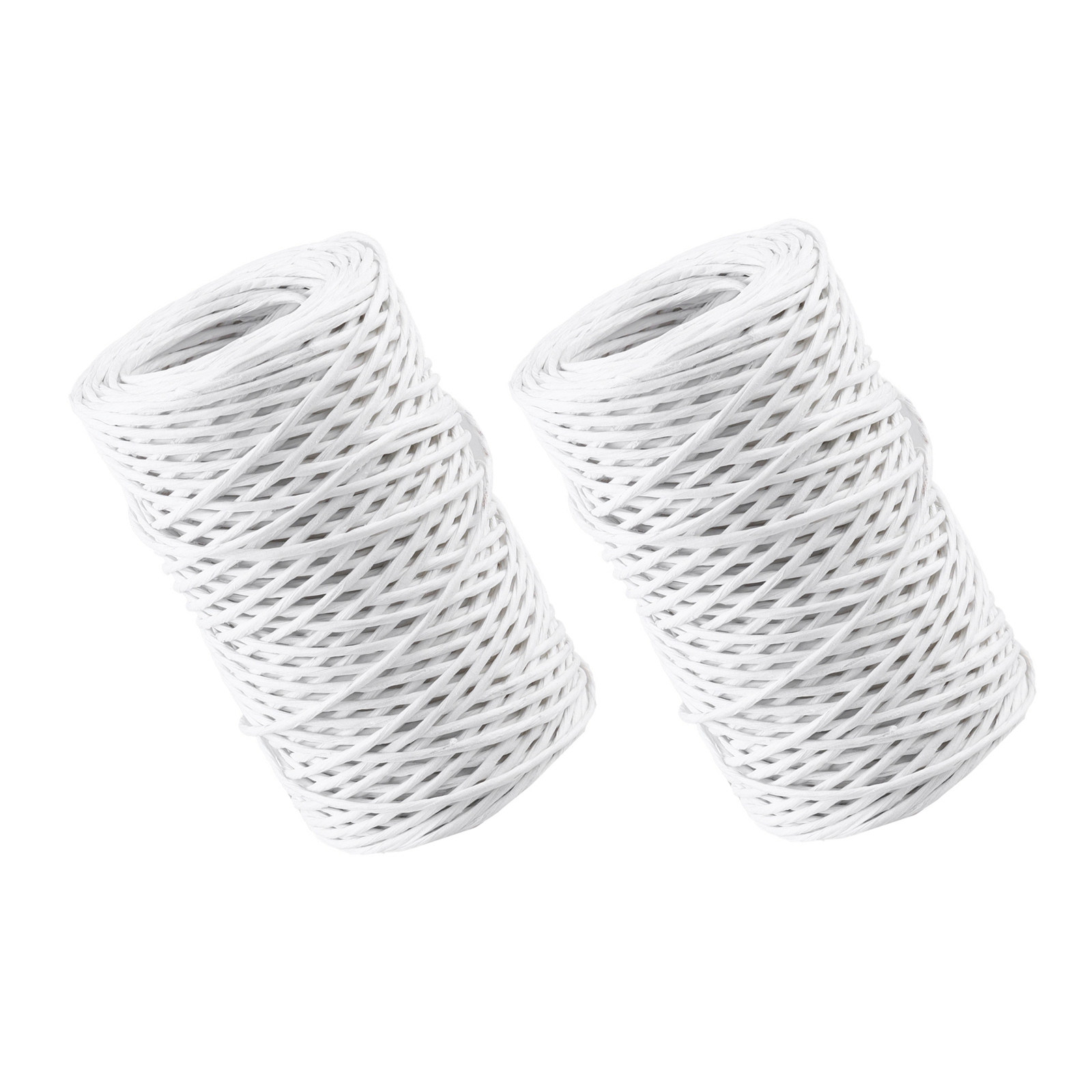 Florist Wreath Supply - 2개 2롤 1mm 50m/164피트 꽃무늬 종이로