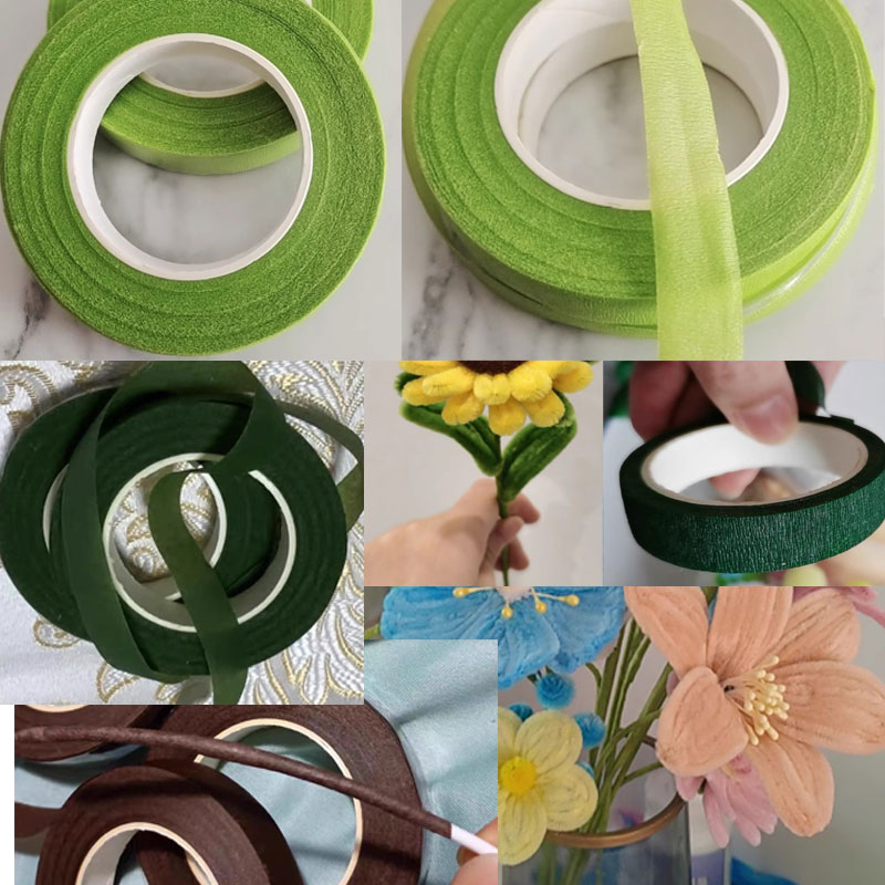 1PC 꽃다발 꽃 줄기 테이프 녹색 자체 접착 테이프  - Florist Wreath Supply 리뷰 및 가격