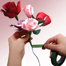 1롤 13.6m DIY 꽃 장식 테이프 자체 접착식 꽃 - Supply For Florist 리뷰 및 가격